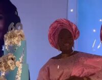 VIDEO: Adekunle Gold gifts mum house on her 60th birthday