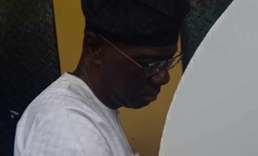 #NigeriaDecides2023: Election not about violence, says Sanwo-Olu as he casts his vote