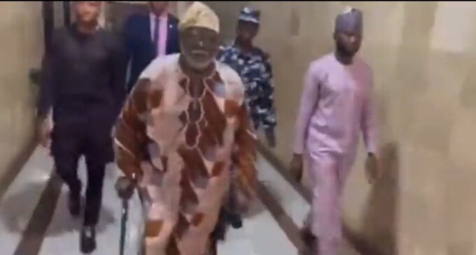 TRENDING VIDEO: CJN Kayode Ariwoola attends Jumat service in Abuja