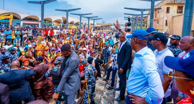 Red line rail project to be ready before May 29, says Sanwo-Olu