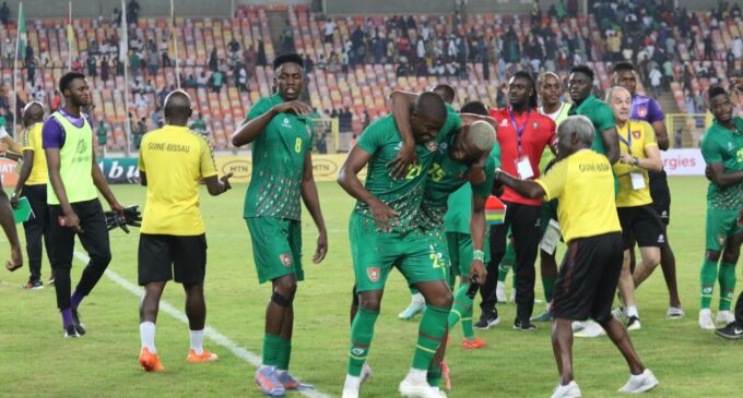 AFCON qualifiers: Guinea-Bissau secure historic win against Super Eagles