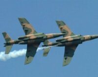 NAF bombs ‘ISWAP insurgents’ converging for meeting in Borno