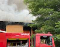 Properties destroyed as fire guts UNIBEN female hostel