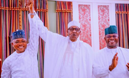 PHOTOS: Buhari receives Ododo, APC Kogi guber candidate, in Aso Rock villa
