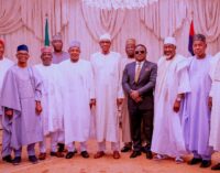 PHOTOS: Buhari, APC governors meet in Aso Rock
