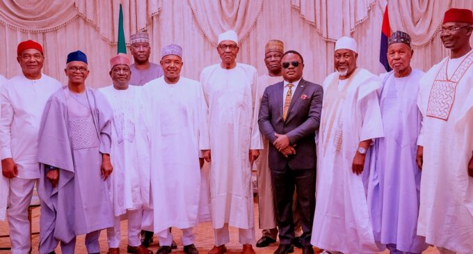 PHOTOS: Buhari, APC governors meet in Aso Rock