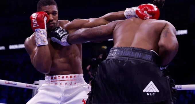 Joshua defeats Jermaine Franklin to claim first win in over two years