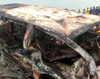 FRSC: Children among seven passengers burnt to death in Lagos-Ibadan expressway crash