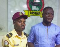 LASTMA officer rewarded with N100k for ‘uncommon approach to easing traffic congestion’