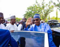 PHOTOS: Buhari celebrates last Eid in Aso Rock, says ‘I can’t wait to go home’