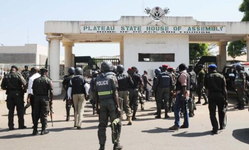 Security officials seal off Plateau assembly complex amid speakership crisis