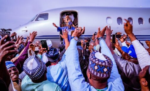Tinubu arrives Nigeria after one month abroad