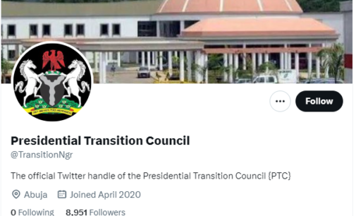 ALERT: Presidential transition council raises the alarm on fake Twitter handle