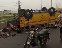 One dead, several injured as BRT bus, ‘danfo’ collide in Lagos