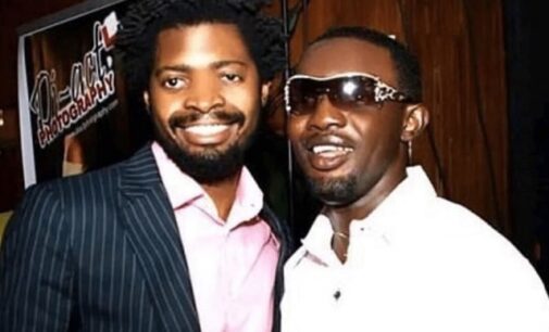 ‘Basketmouth and a fan’ — Bovi taunts AY in old photo of them