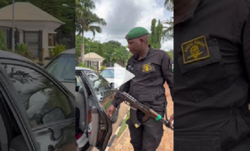 Police to sanction officer who opened door for Charles Okocha in viral video