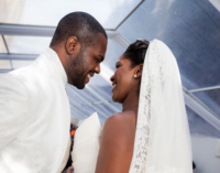 ‘The stare that got us here’ — Stephanie Linus, husband mark 11th wedding anniversary 