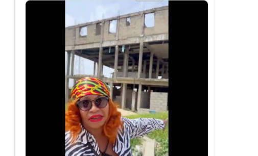 WATCH: US-based woman cries out over ‘sinking’ house brother built for her in Nigeria