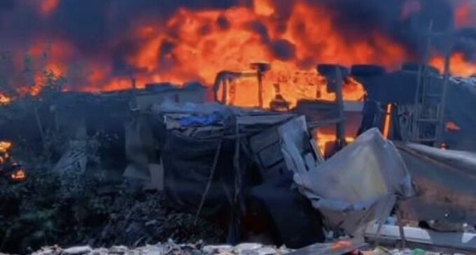Alaba fire: We burnt shanties harbouring criminals in market, say police