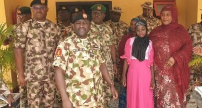 Army rescues another Chibok girl ‘married to Boko Haram bomb expert’