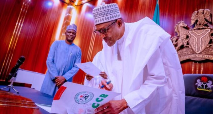 ‘Nobody is excluded’ — Buhari directs outgoing officials to declare their assets