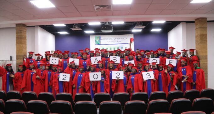 Children of Atiku’s late media aides graduate from AUN on his scholarship