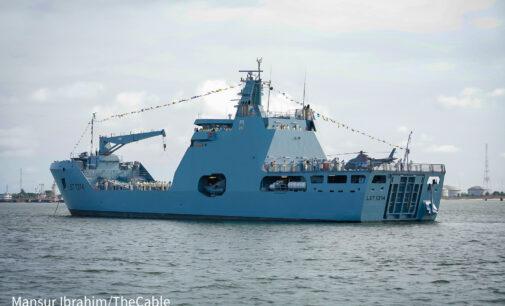 PHOTOS: Buhari reviews naval fleet in Lagos