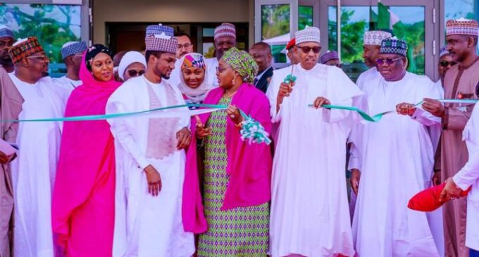 PHOTOS: Buhari inaugurates N21bn VIP wing of Aso Villa medical centre