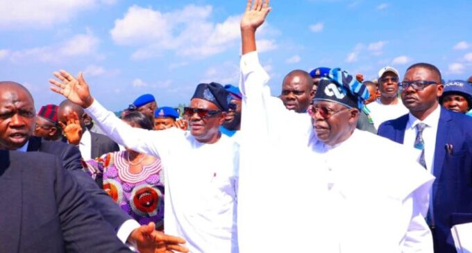 I couldn’t have won presidential poll without your support, Tinubu tells Wike