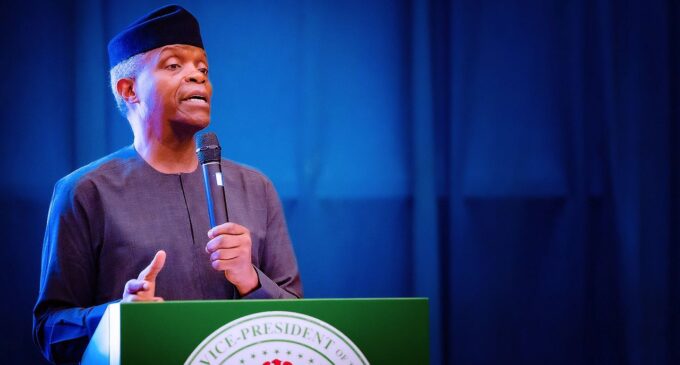 ‘Our stories must be of hope’ — Osinbajo asks citizens to project Nigeria in good light