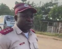 FRSC official ‘assaults’ motorist, ‘breaks’ vehicle windscreen