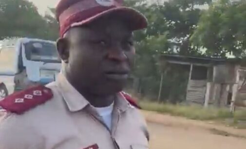 FRSC official ‘assaults’ motorist, ‘breaks’ vehicle windscreen