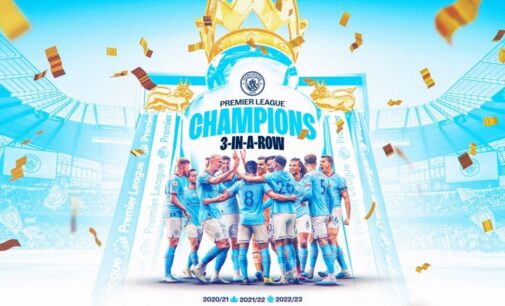 Man City win seventh Premier League title