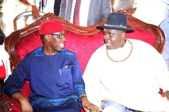 Ifeanyi Okowa and James Ibori