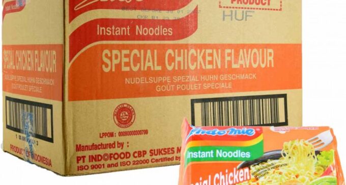 ‘Cancer chemical’: NAFDAC to test Indomie noodles, says importation already banned