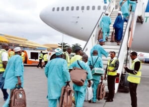 Nigerian Hajj pilgrims