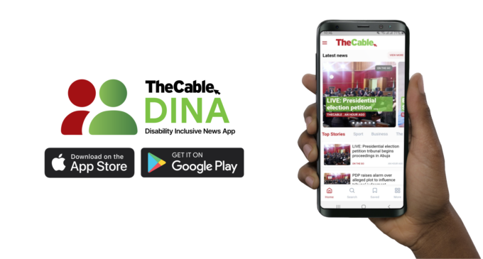 TheCable to launch Nigeria’s first disability inclusive news app on Tuesday