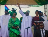 PHOTOS: Tinubu, family glow in white and green at inauguration