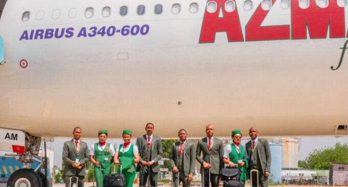 Azman plane arrives Egypt to airlift second batch of Nigerians fleeing Sudan