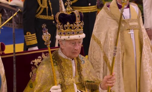 Charles III crowned King of England