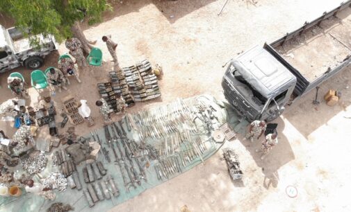 Troops uncover ‘ISWAP’s underground armoury’ in Sambisa forest