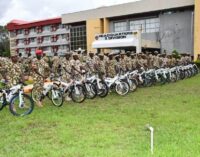 EXTRA: Army rewards soldiers with cash, bicycles for good conduct
