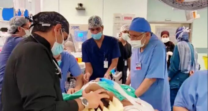 Conjoined Nigerian twins undergo separation surgery in Saudi Arabia