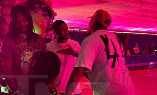 VIDEO: Chris Brown, Usher ‘fight’ at birthday party