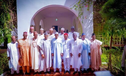 PHOTOS: Uzodinma, Sanwo-Olu, Bala Mohammed visit Buhari in Daura