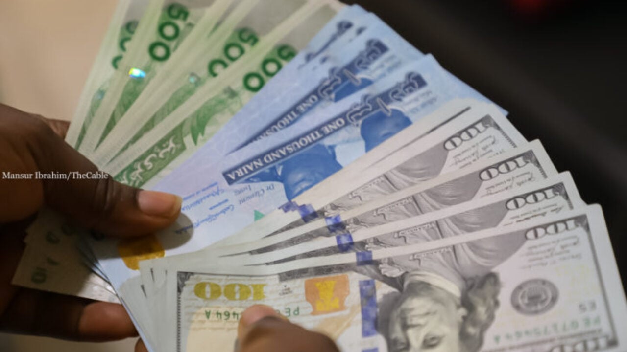 Naira gains at official market