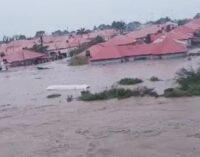Many residents trapped as flood overruns estate in Abuja