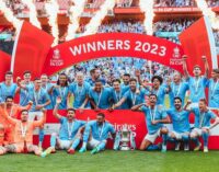 Man City beat United to win FA Cup, maintain treble bid