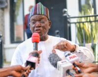 EFCC releases Ortom after hours of ‘intense’ quizzing