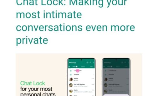 WhatsApp unveils feature that allows you to lock chats